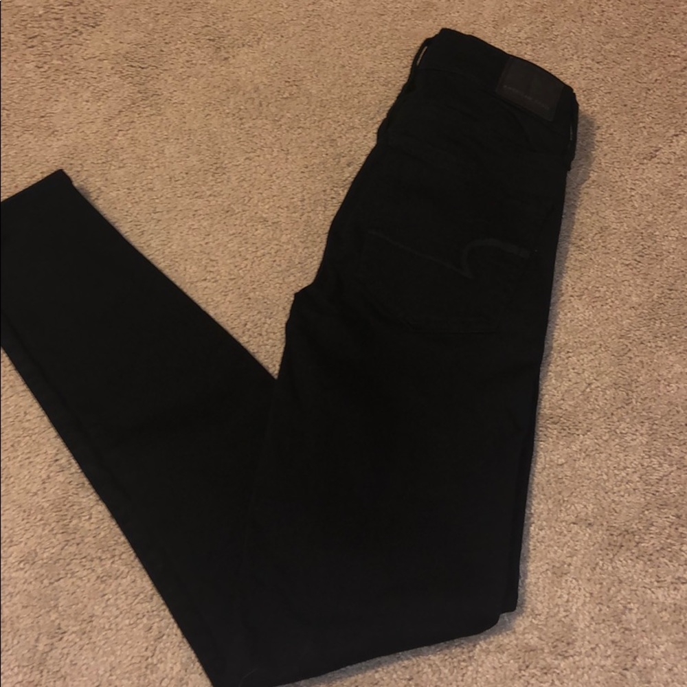 American Eagle jegging in bold black